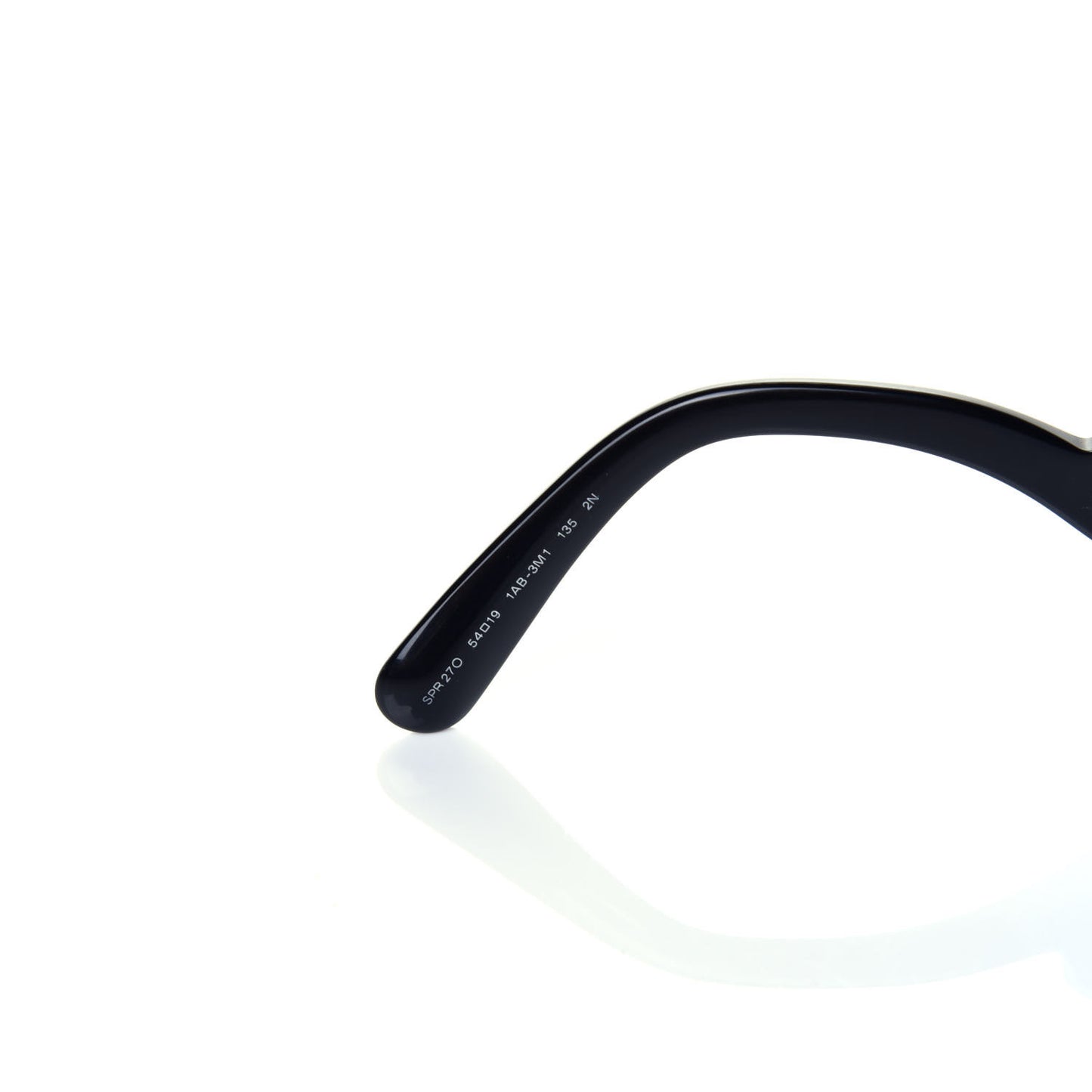 Acetate Baroque Sunglasses SPR 27O Black