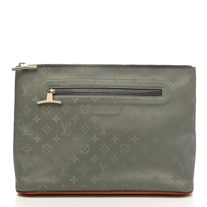 Louis Vuitton Monogram Titanium Pochette Cosmos 1 of 12