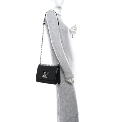 Louis Vuitton Epi Twist Shoulder Bag MM Black 2 of 10