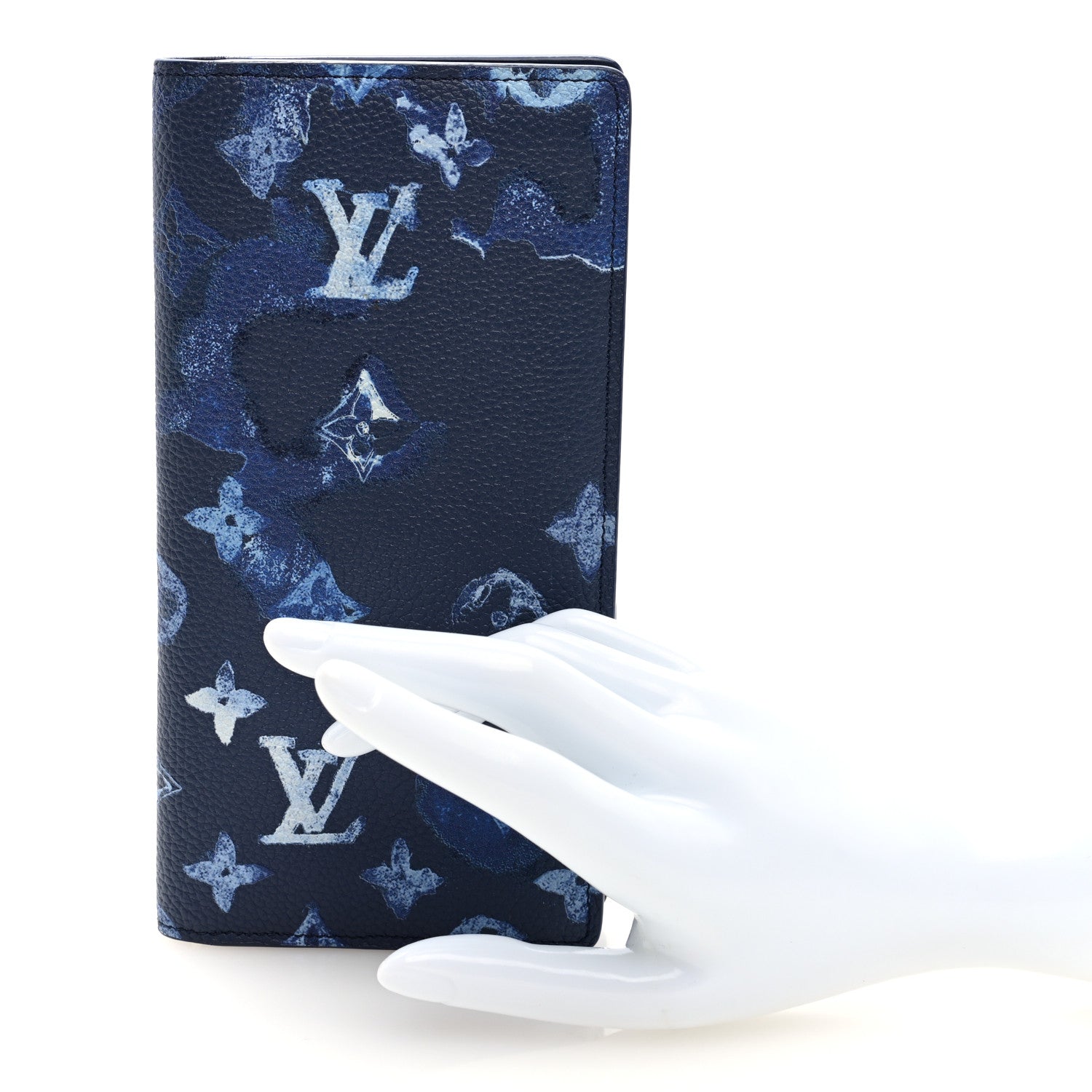 Louis Vuitton Monogram Ink Watercolor Brazza Wallet 2 of 6