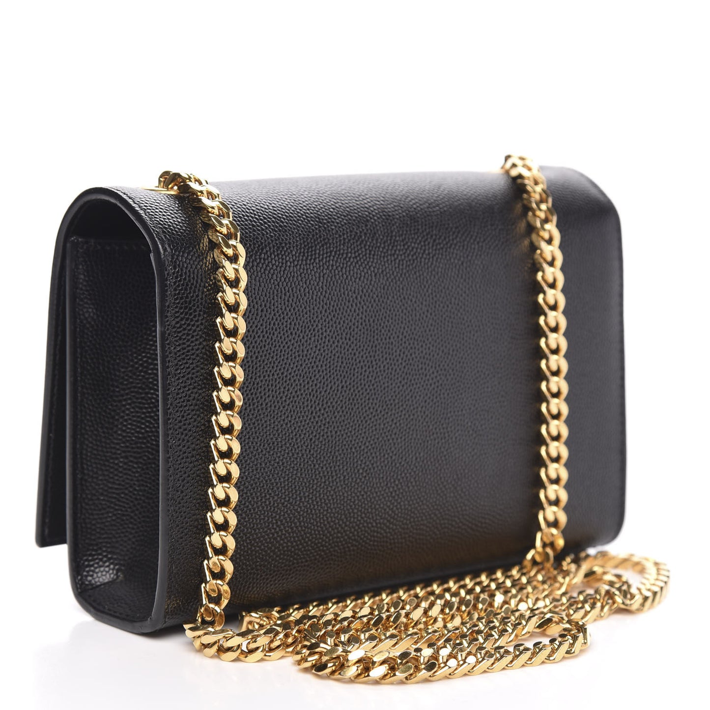 Grain De Poudre Small Monogram Kate Satchel Black