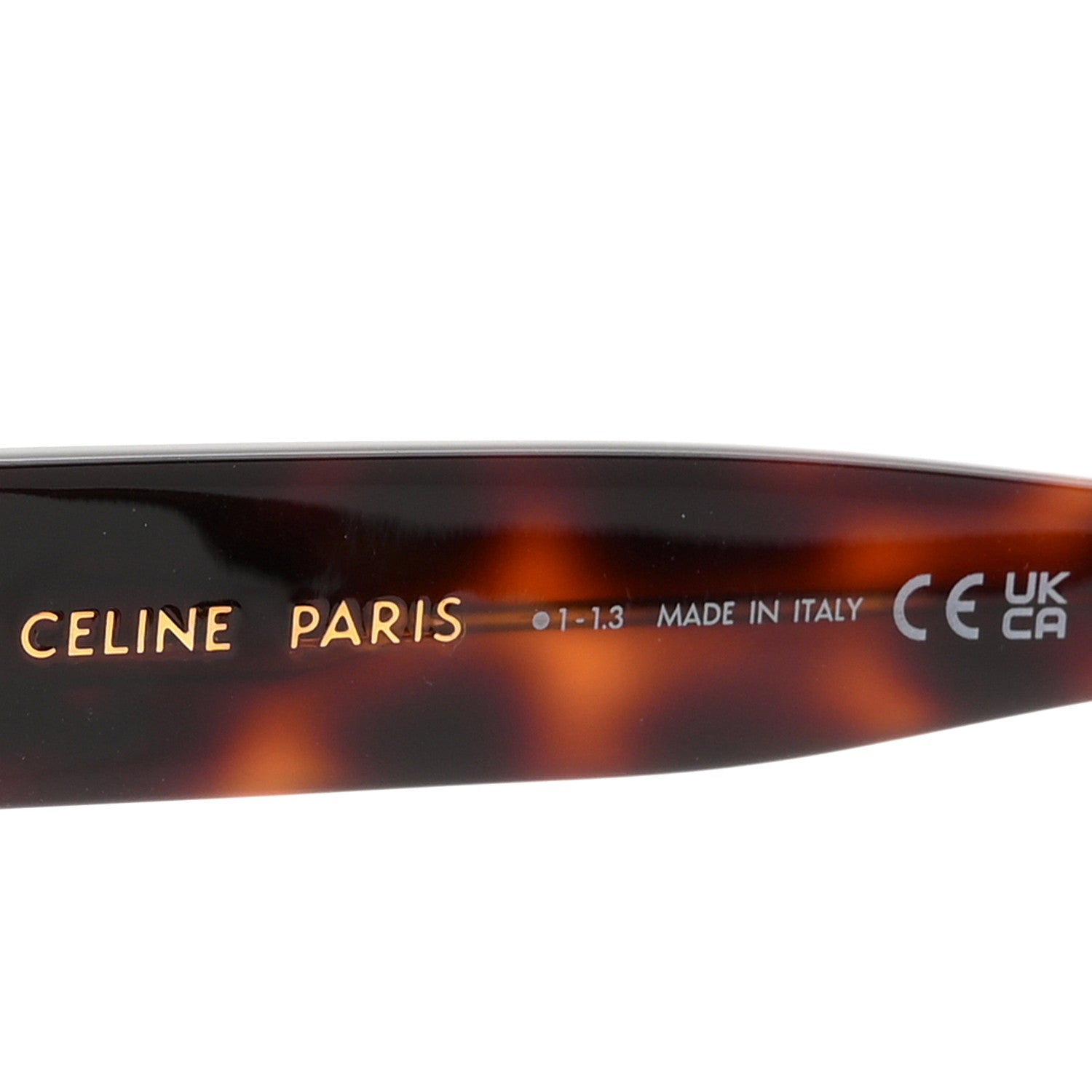 Celine Acetate Triomphe 09 Sunglasses CL40253I Classic Havana 5 of 7
