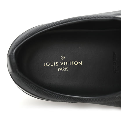 Louis Vuitton Calfskin Nylon Damier Offshore Sneakers 11 Black 7 of 9