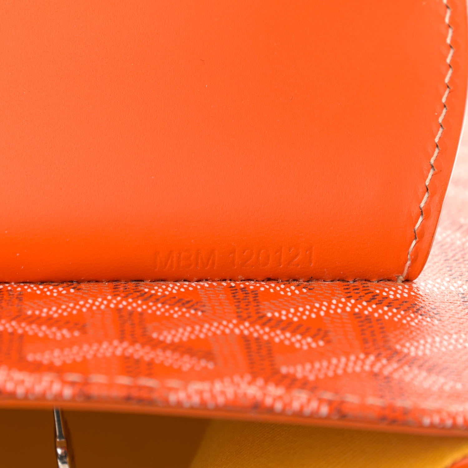 Goyard Goyardine Saigon MM Orange 7 of 13