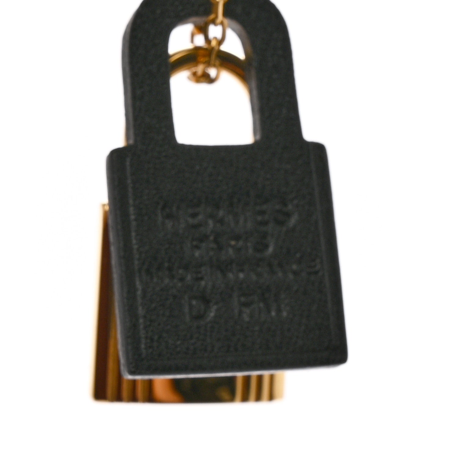 Hermes Swift Small O'Kelly Pendant Necklace Black 6 of 6