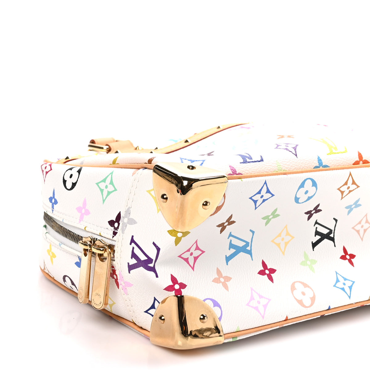 Monogram Multicolor Trouville White