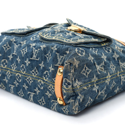 Louis Vuitton Denim Baggy GM Blue 9 of 13