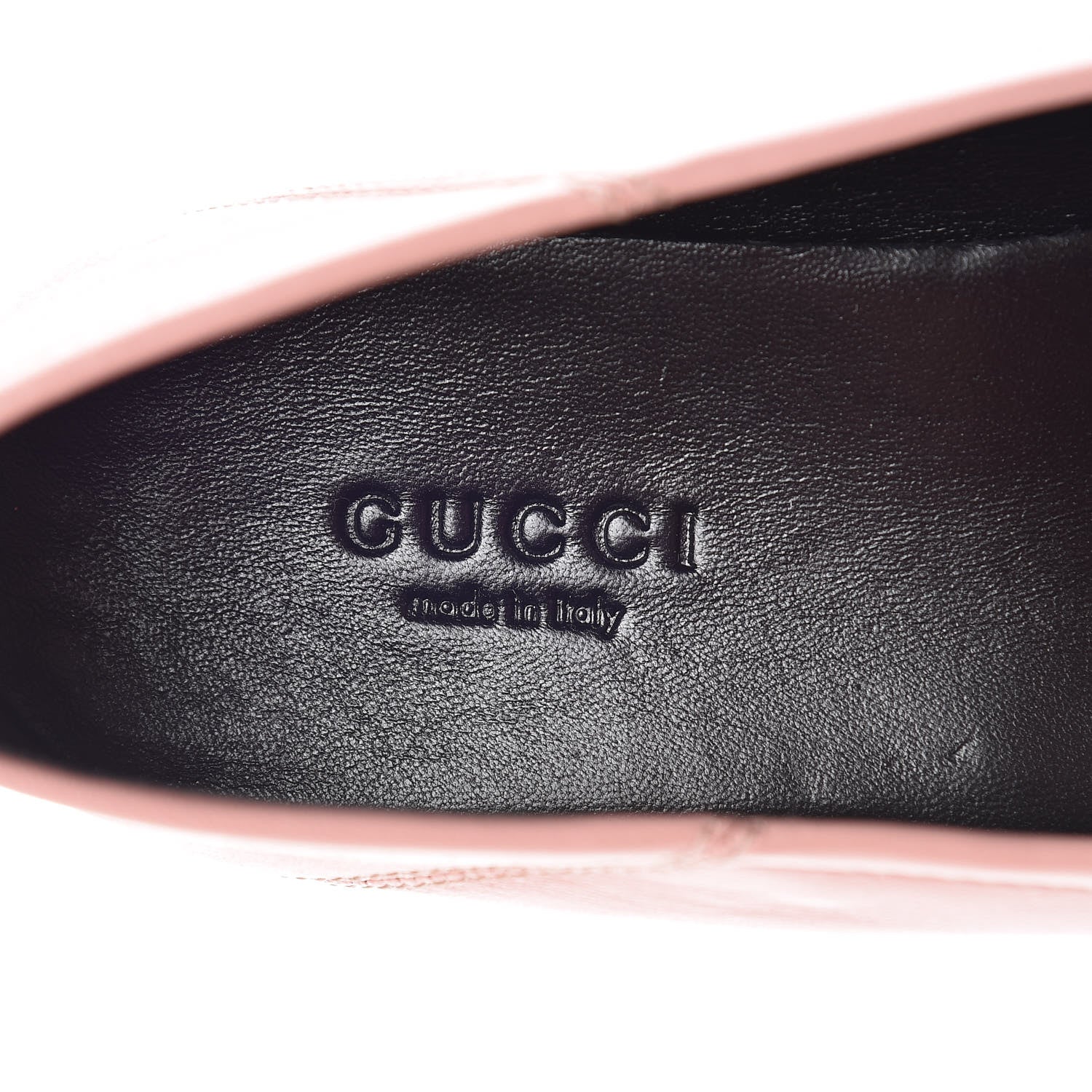Gucci Lambskin Womens Brixton Horsebit Loafers 37.5 Perfect Pink 7 of 12