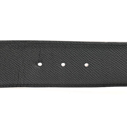 Hermes Epsom 42mm Constance H Belt 100 Black Gold 5 of 6