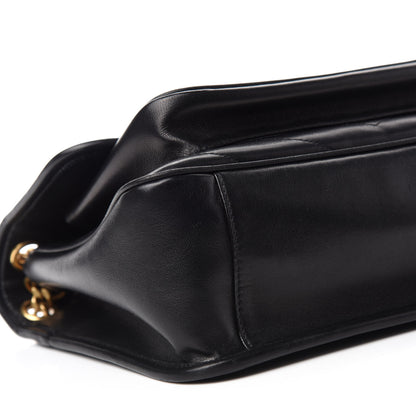 Saint Laurent Lambskin Matelasse Monogram Medium Niki Chain Satchel Black 6 of 11