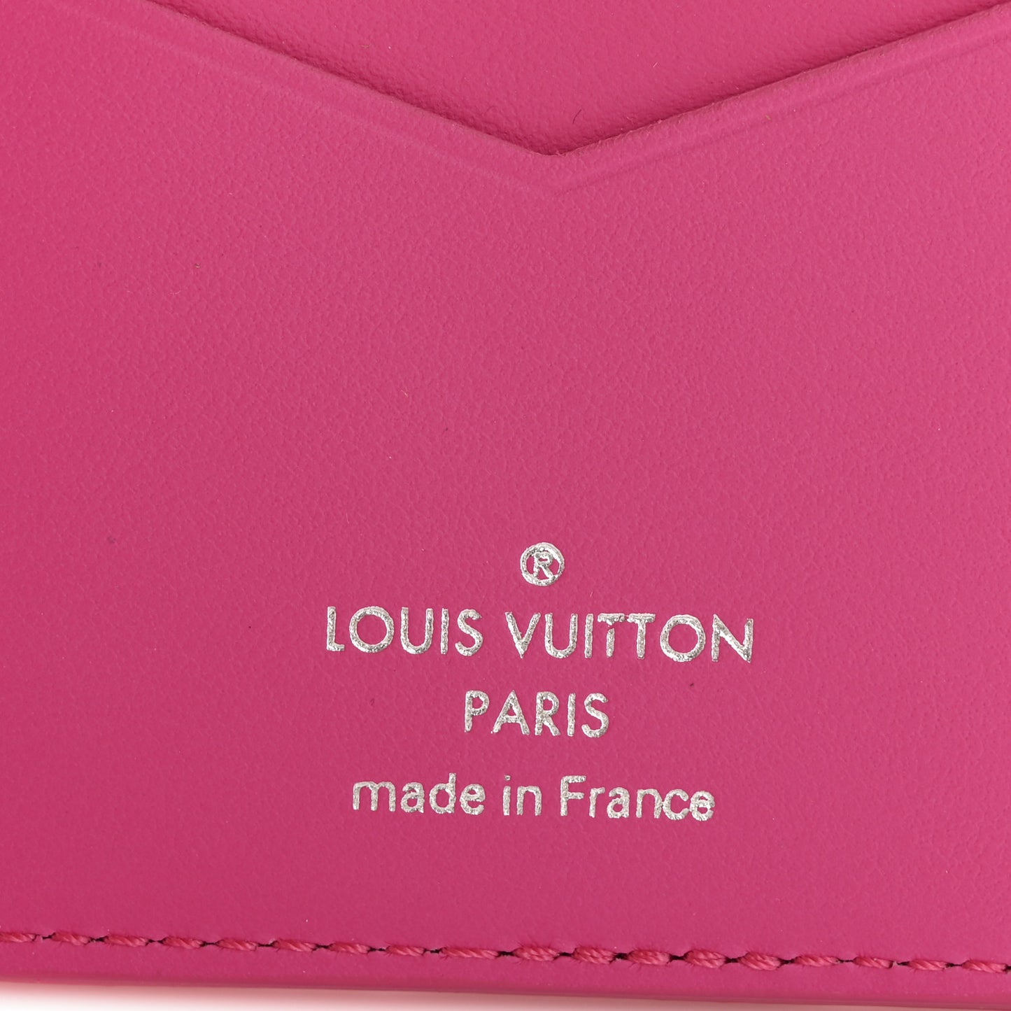 Taurillon Monogram Pocket Organizer Pink