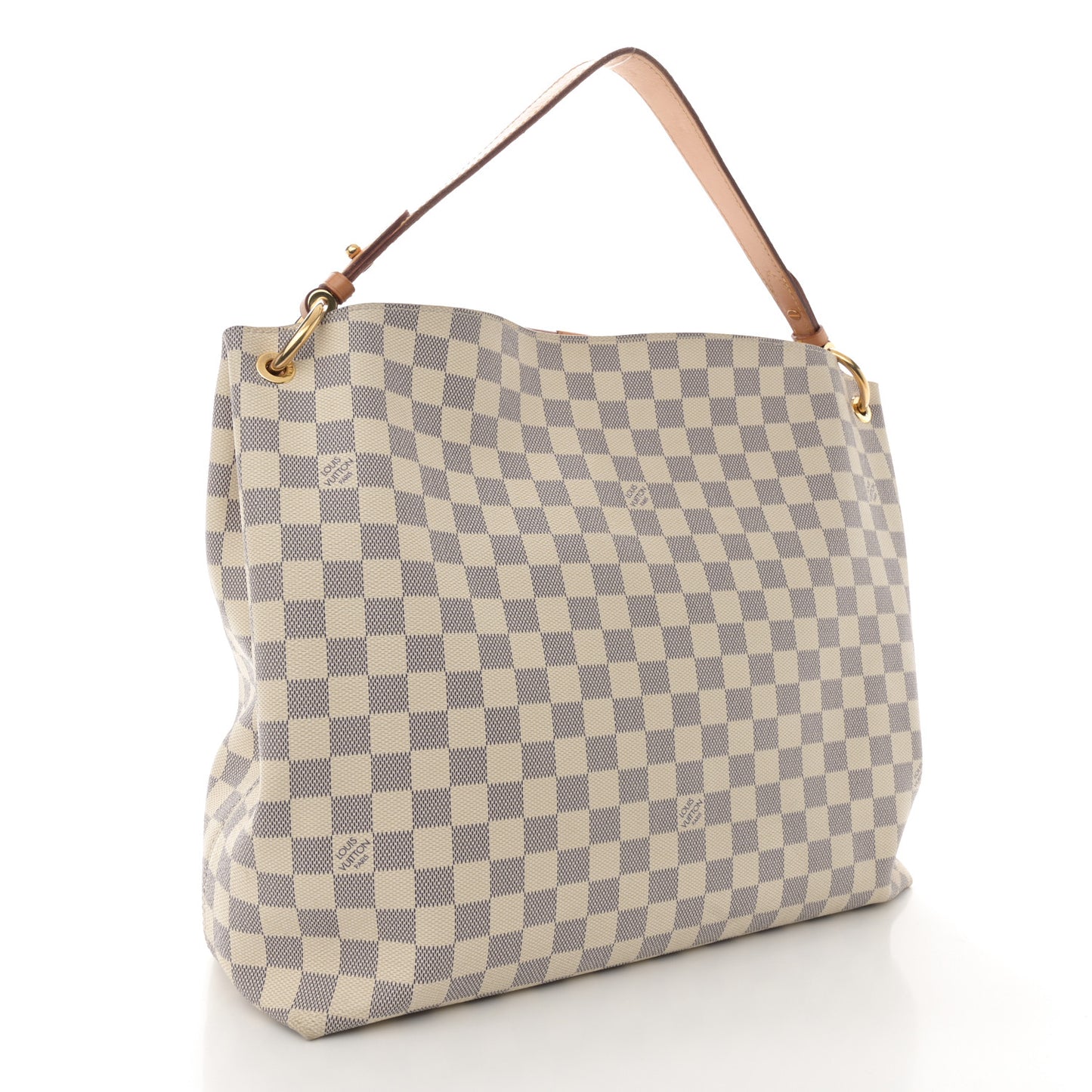 Damier Azur Graceful MM Rose Ballerine