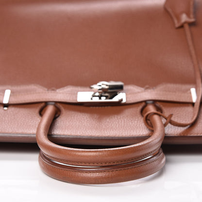 Hermes Vache Liegee Birkin 35 Noisette 35 of 43