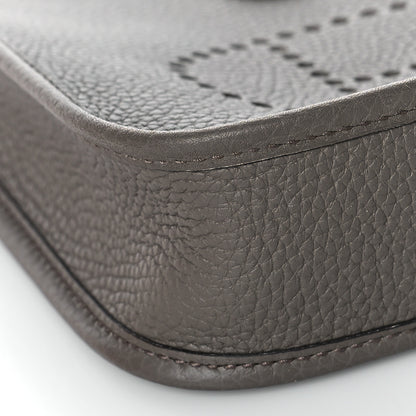 Hermes Taurillon Clemence Evelyne TPM Etain 7 of 9