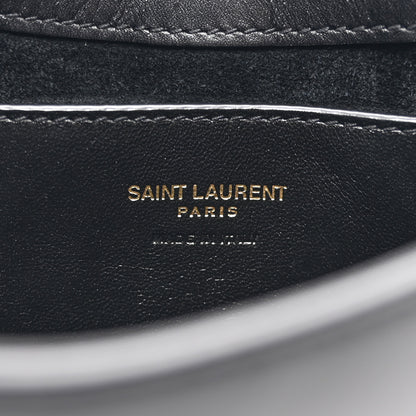 Saint Laurent Smooth Calfskin Le 5 A 7 Mini Hobo Black 6 of 10
