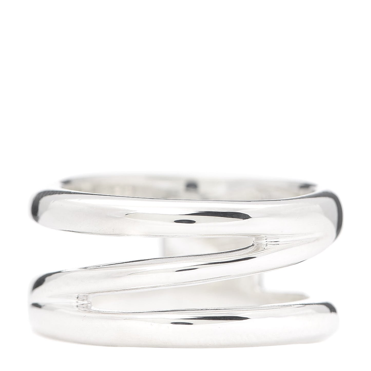 Sterling Silver Zig Zag Ring 58 8.25