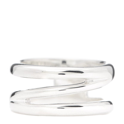 Tiffany Sterling Silver Zig Zag Ring 58 8.25 1 of 4