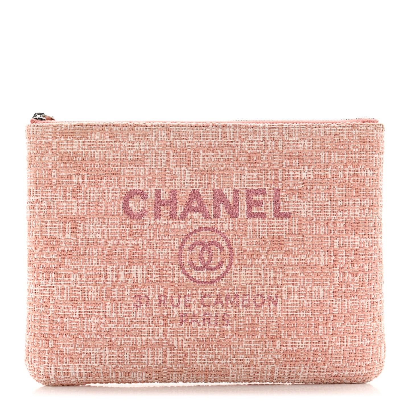 Canvas Medium Deauville Pouch Pink