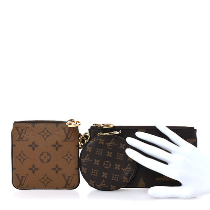 Louis Vuitton Reverse Monogram Giant Trio Pouch 2 of 9