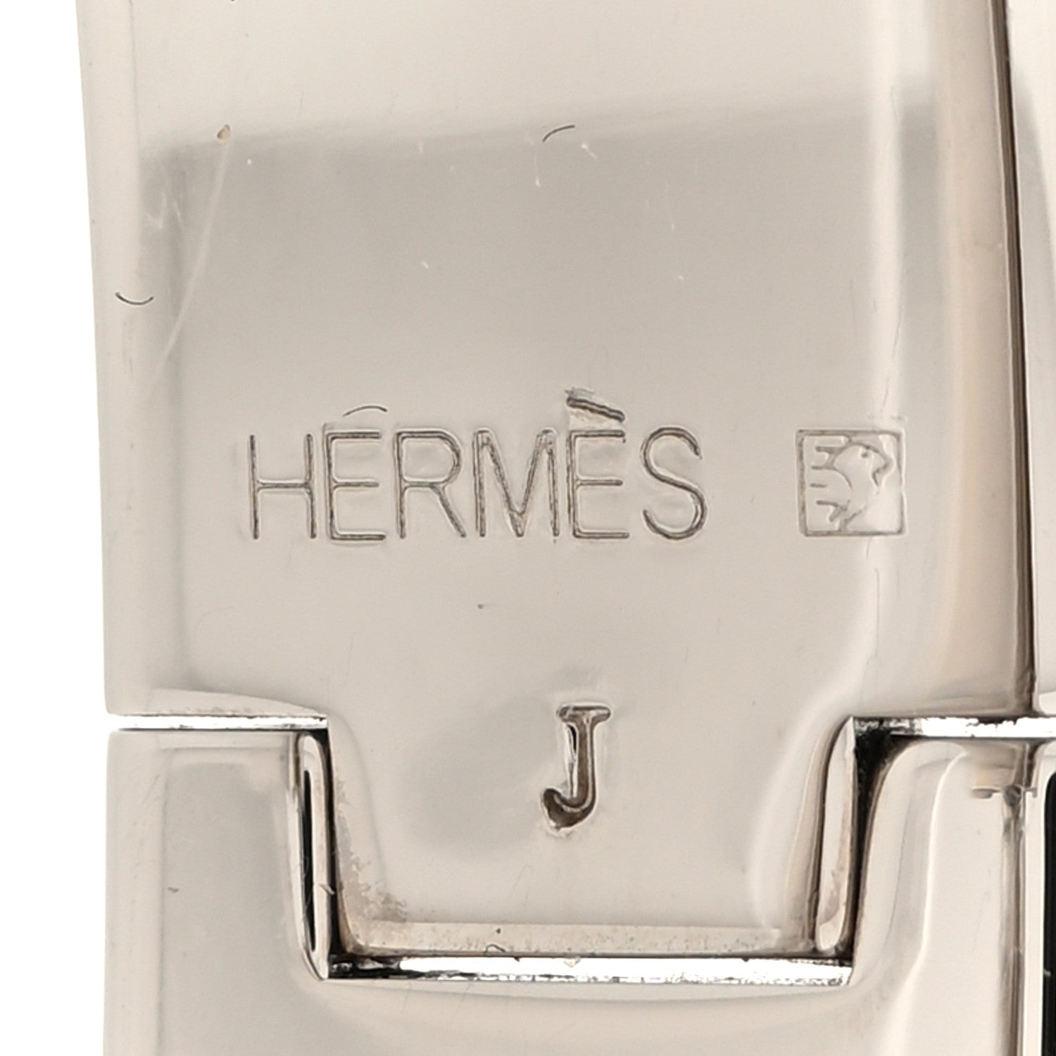 Hermes Enamel Narrow Clic Clac H Bracelet Orange 4 of 5