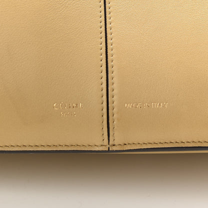 Celine Smooth Calfskin Medium Tri-Fold Bag Souris Vanilla 7 of 11