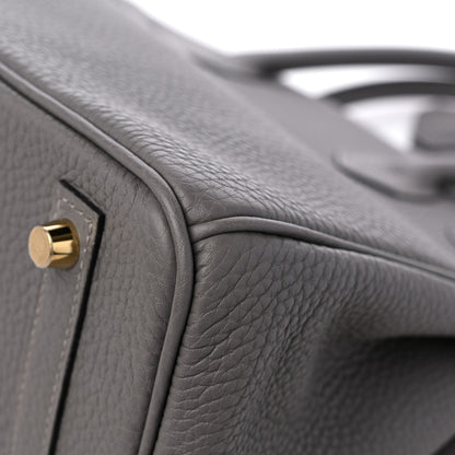 Hermes Togo BIRKIN 30 Gris Meyer 11 of 12