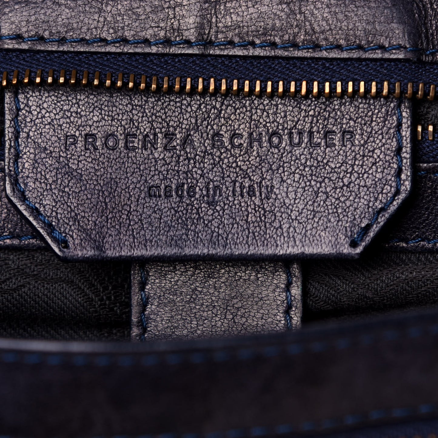 Lambskin Medium PS1 Satchel Midnight