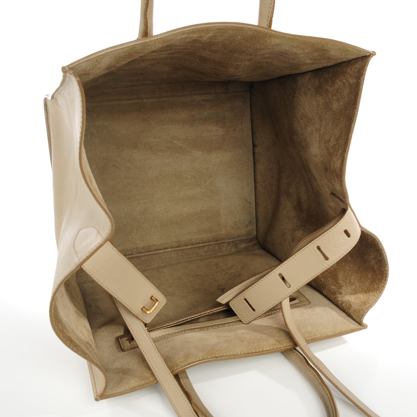 Supple Calfskin Medium Phantom Luggage Dune