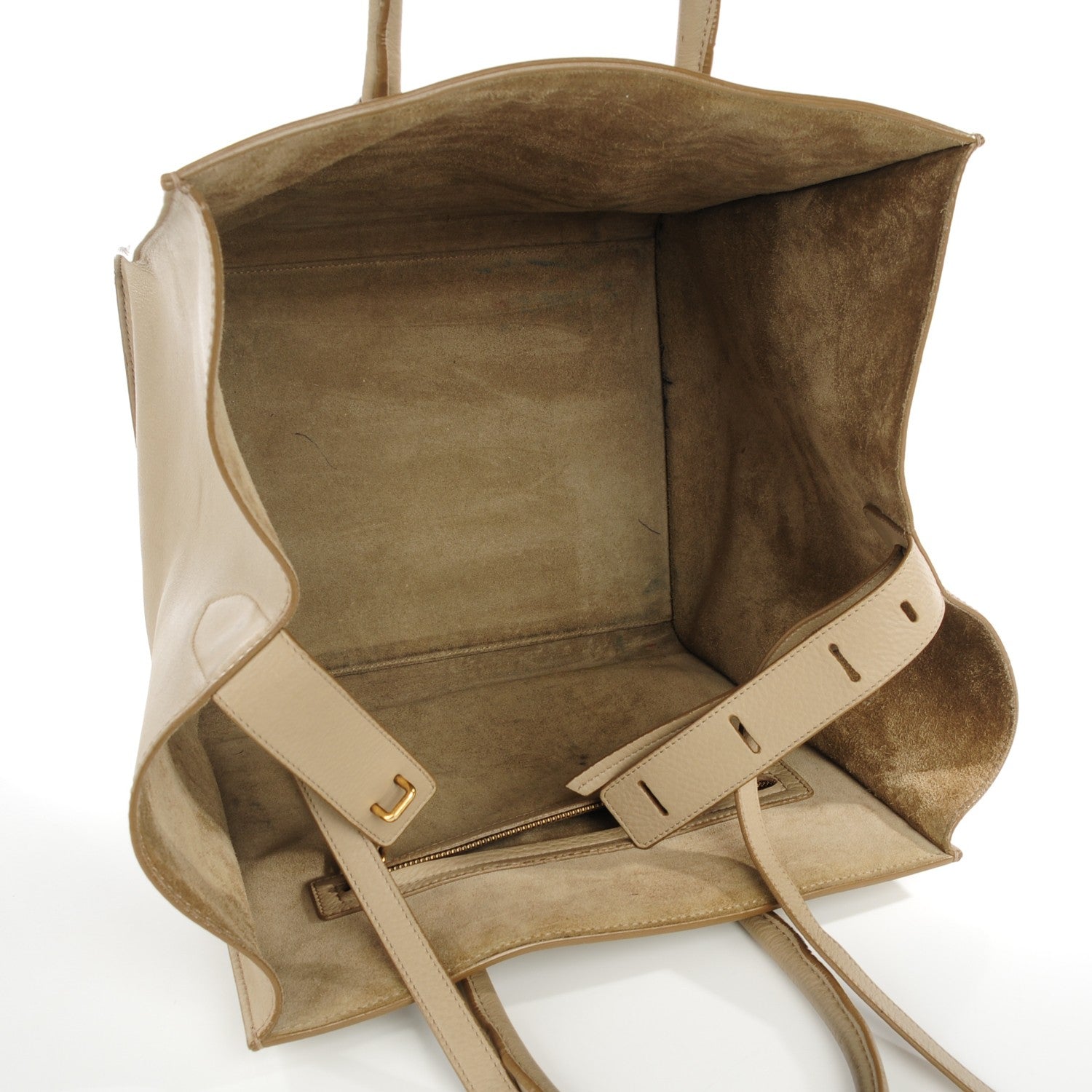 Celine Supple Calfskin Medium Phantom Luggage Dune 12 of 16