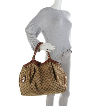 Gucci Monogram Large Sukey Tote Brown 2 of 8
