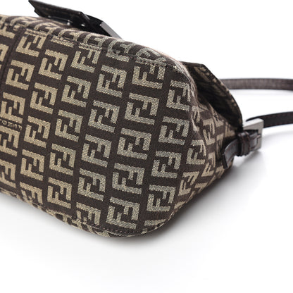 Fendi Zucchino Vitello Mini Mama Baguette Testa di Moro Beige 8 of 9