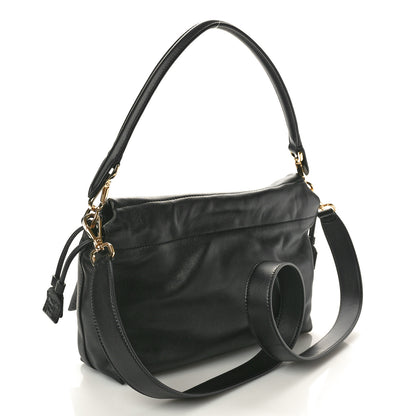 Fendi Nappa Medium Mamma Baguette Black 3 of 10