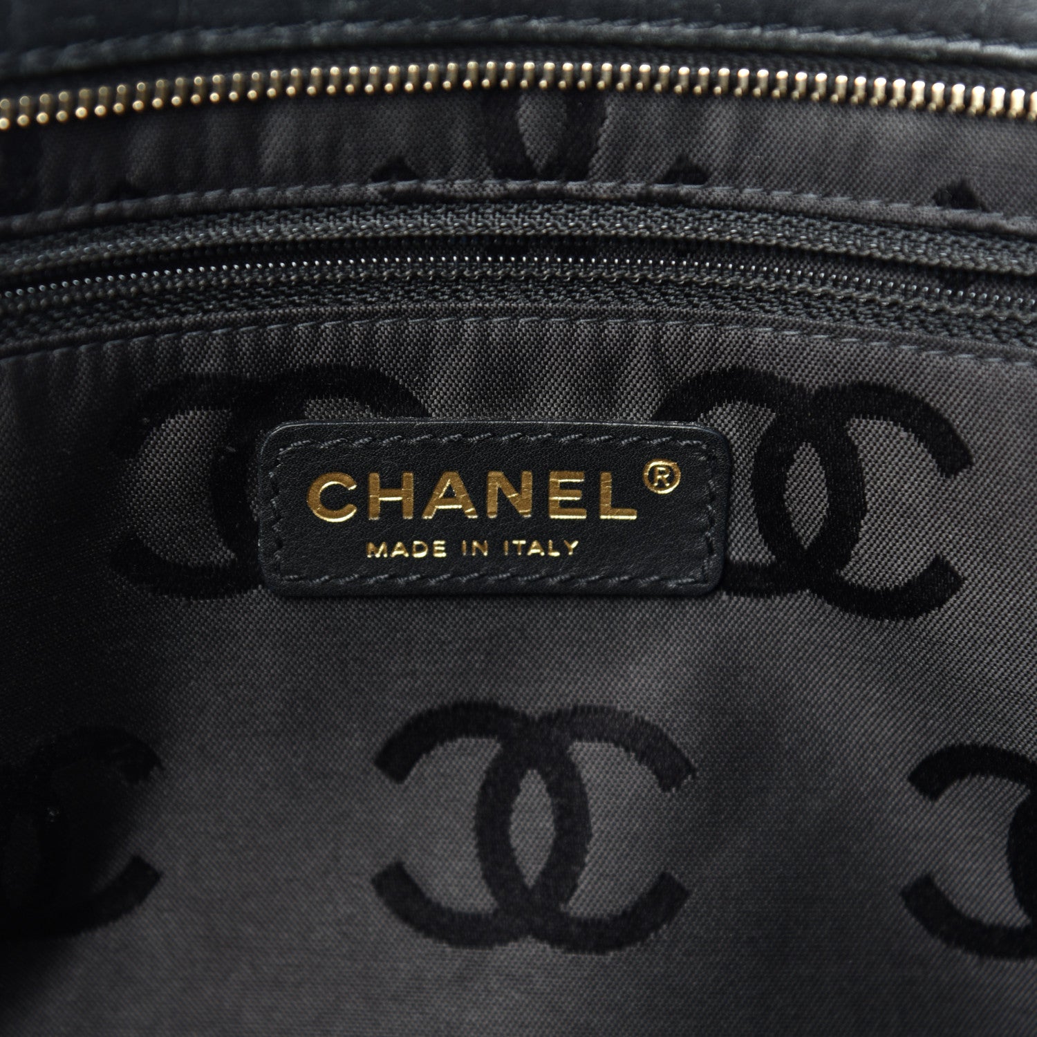 Chanel Calfskin Wild Stitch Shoulder Bag Black 6 of 10