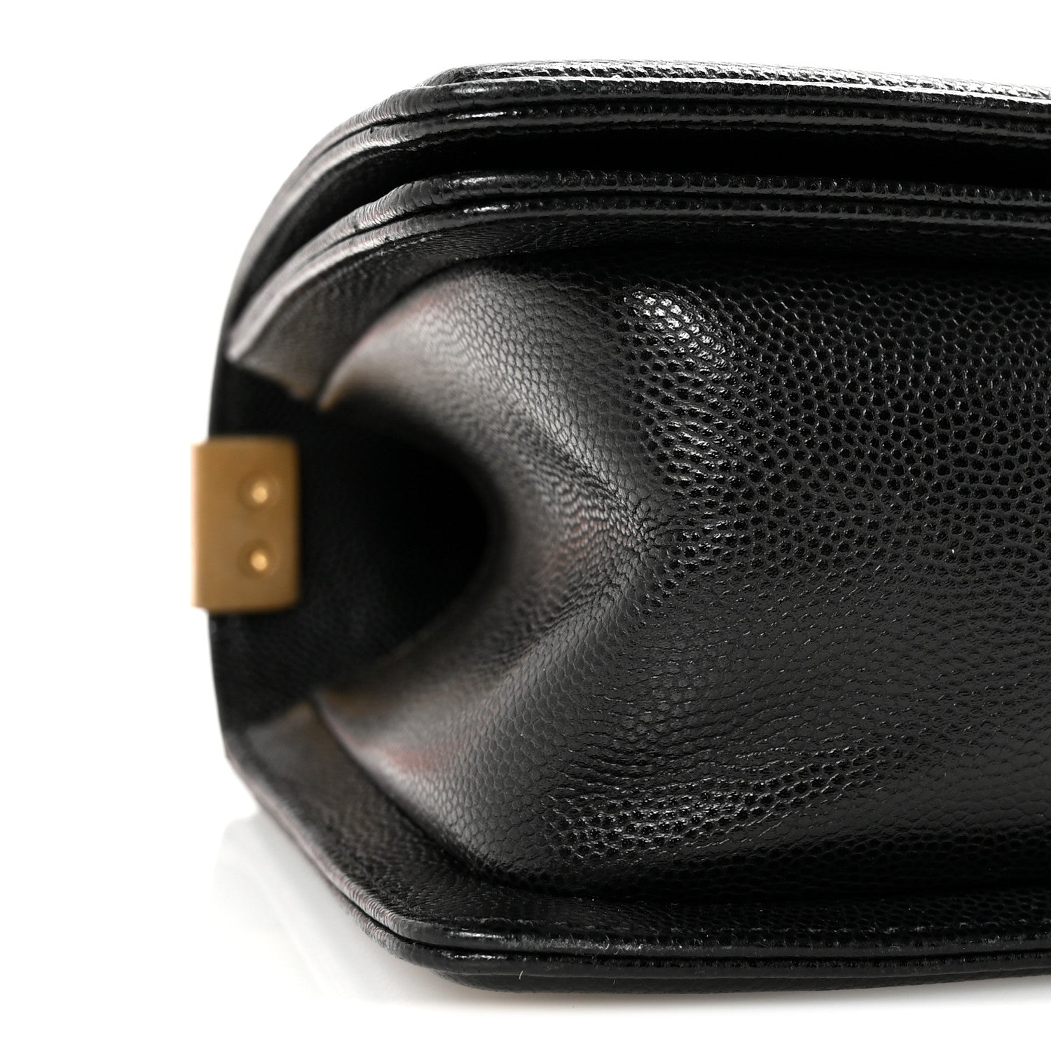 Chanel Caviar Quilted Medium Boy Flap Black 9 of 10