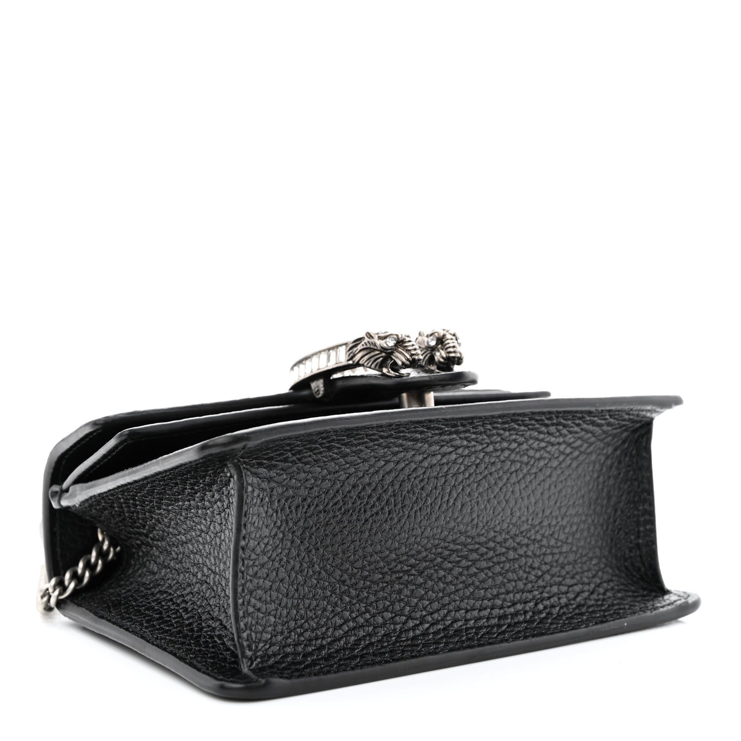 Gucci Dollar Calfskin Crystal Mini Dionysus Top Handle Bag Black Crystal 4 of 10