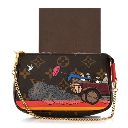Louis Vuitton Monogram 2015 Christmas Animation Mini Pochette Accessories 8 of 8