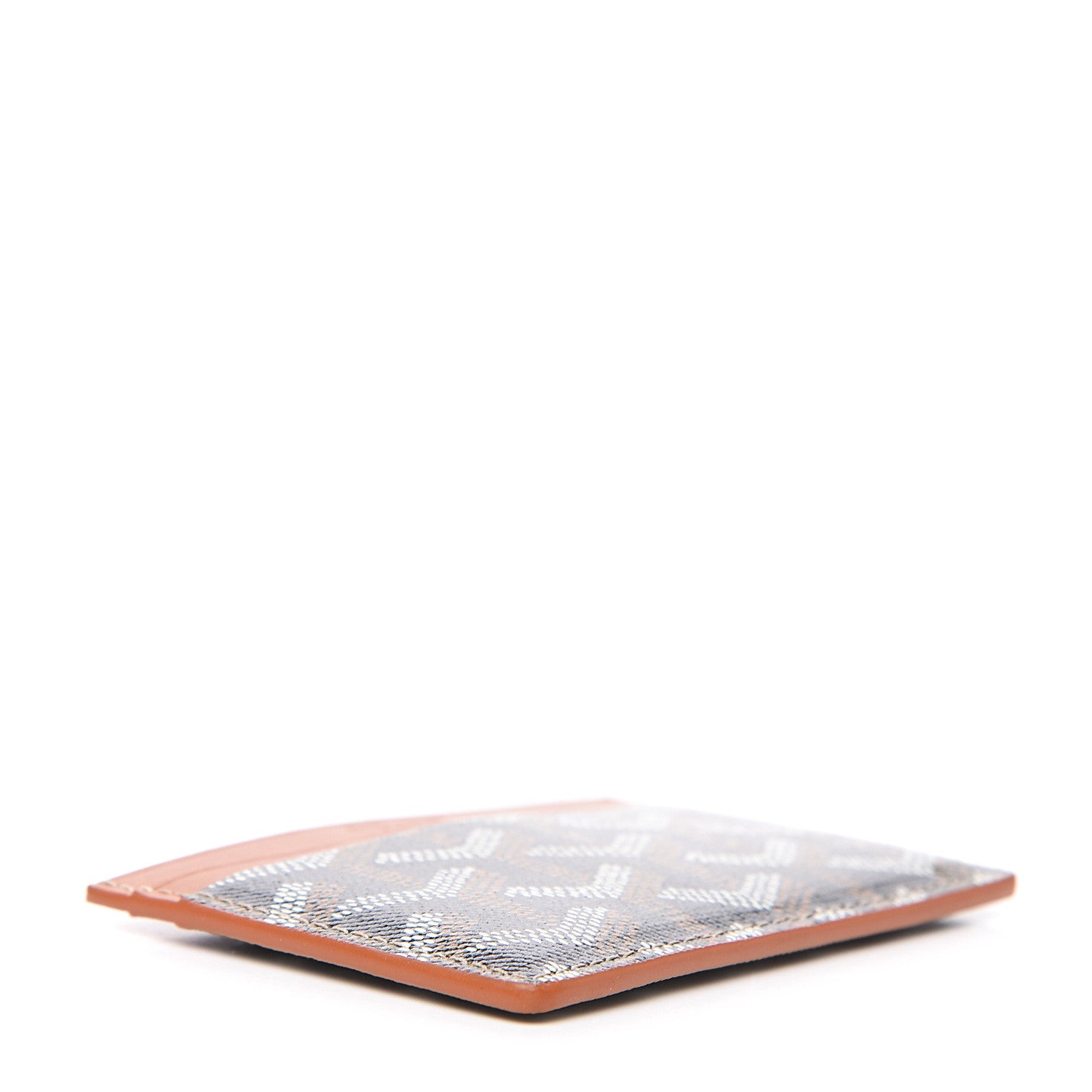 Goyard Goyardine Saint Sulpice Card Holder Black Gold 3 of 5