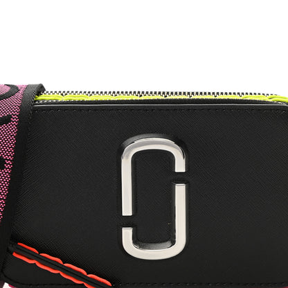 Marc Jacobs Saffiano Whipstitched Small Snapshot Camera Bag Black 7 of 9