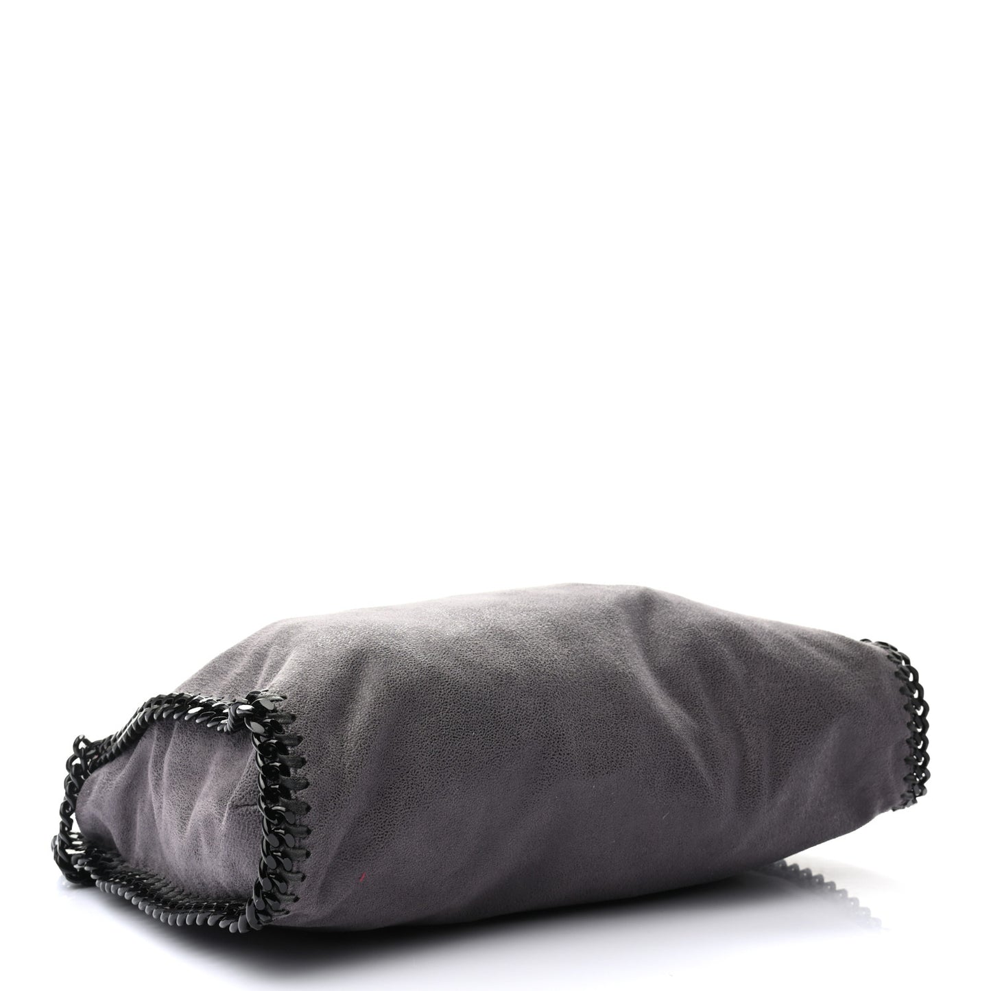 Shaggy Deer Falabella Fold Over Tote Grey