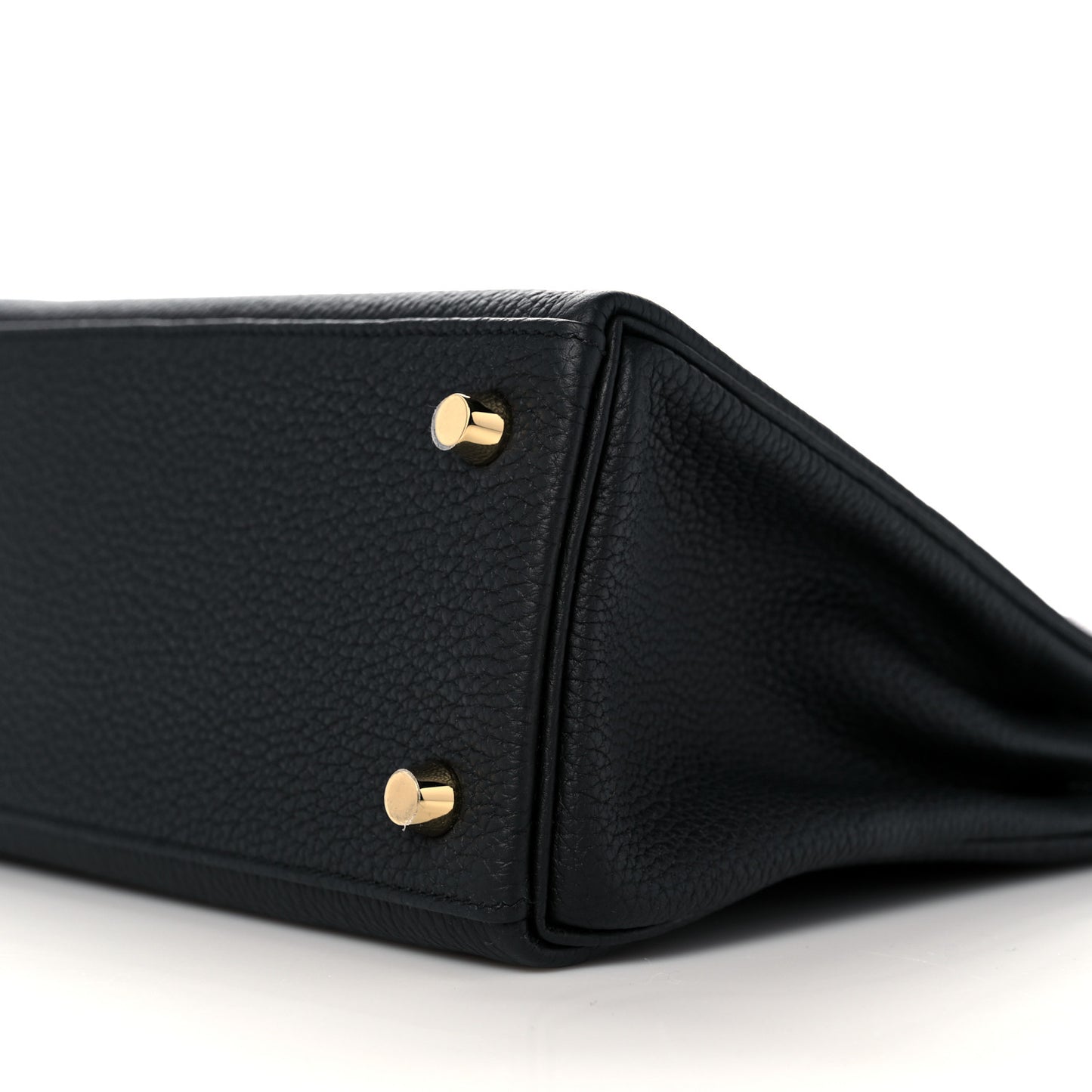 Togo Lizard Kelly Retourne Touch 25 Black