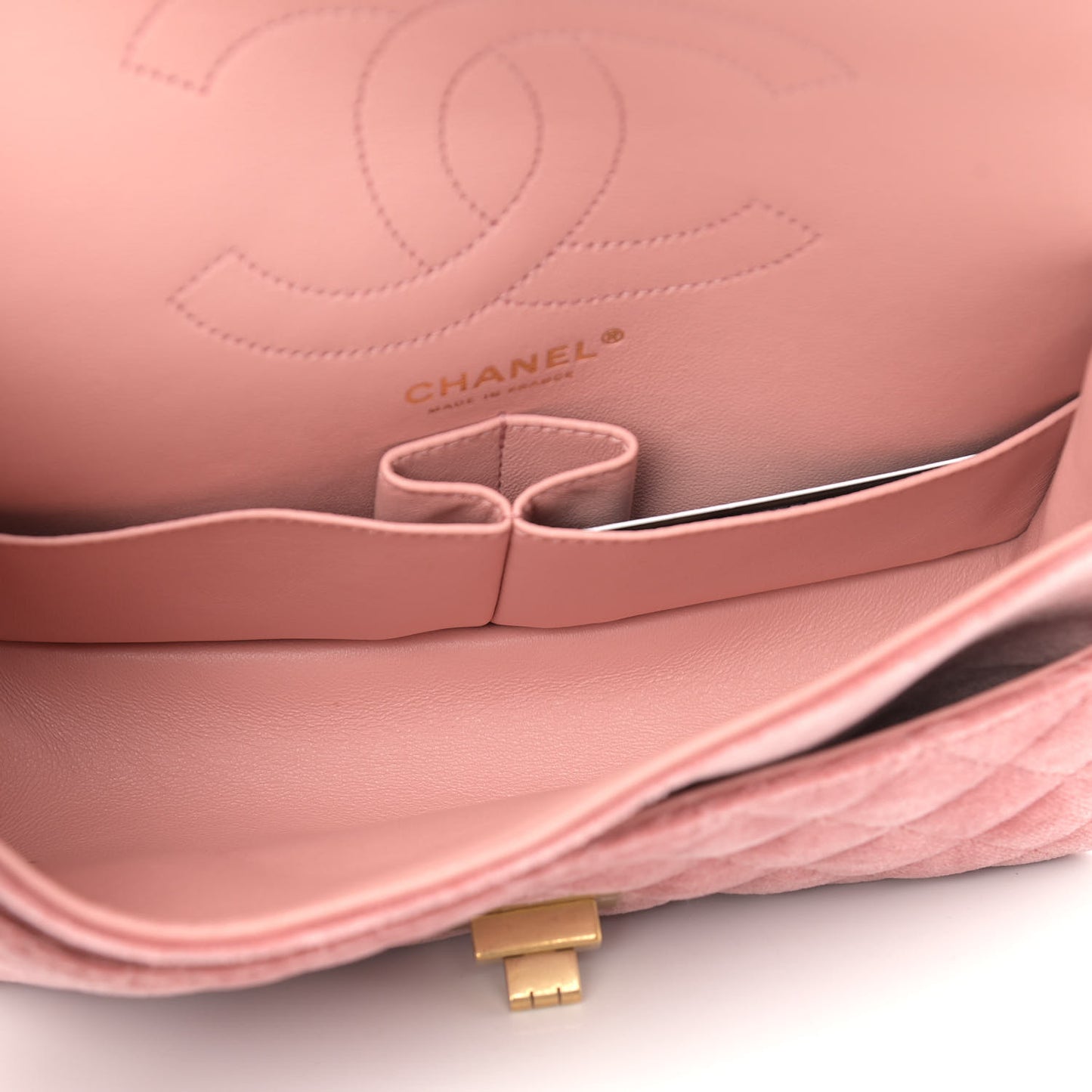 Velvet Quilted 2.55 Reissue 225 Flap Pink