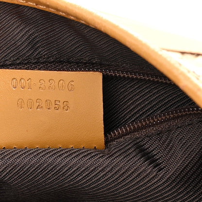 Gucci Monogram Web Jackie O Hobo Tan 7 of 16