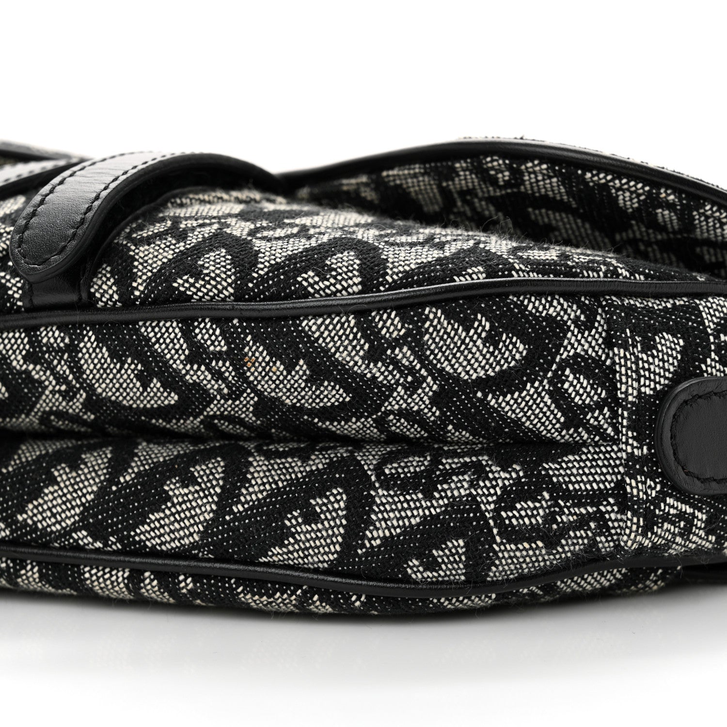 Christian Dior Monogram Saddle Bag Blue 10 of 11