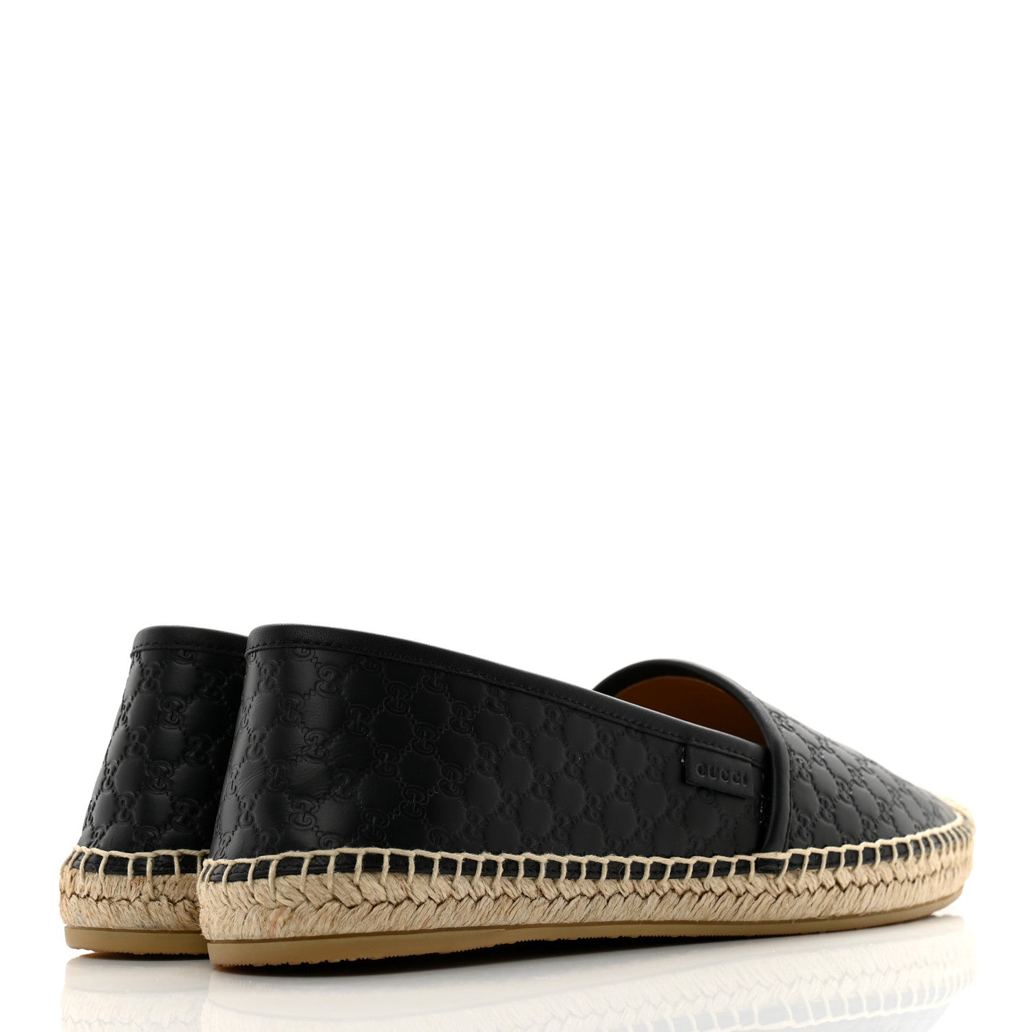 Gucci Microguccissima Signature Espadrilles 38 Black 4 of 9