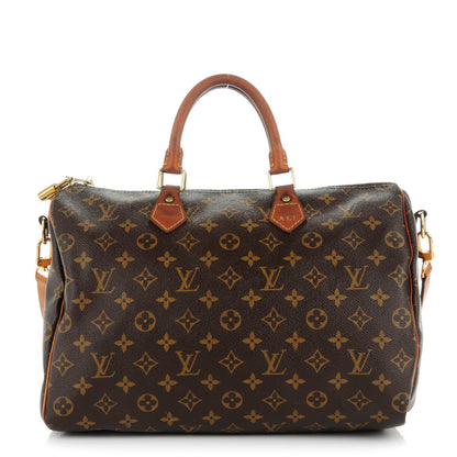 Louis Vuitton Monogram Speedy Bandouliere 35 1 of 12
