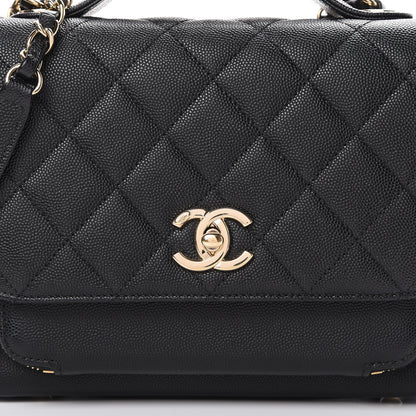 Chanel Caviar Quilted Small Business Affinity Flap Black 7 of 14