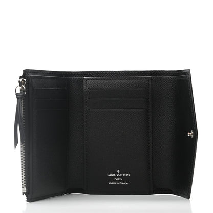 Louis Vuitton Epi Victorine Wallet Black 5 of 7