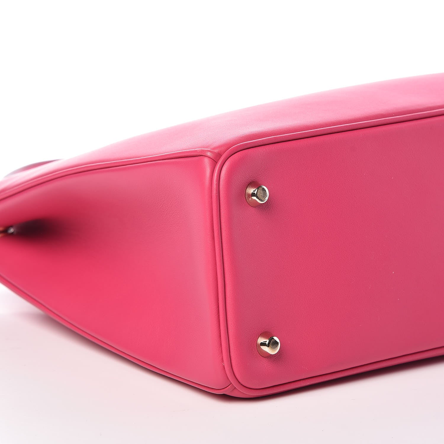 Christian Dior Smooth Calfskin Large Diorissimo Tote Fuchsia 6 of 9