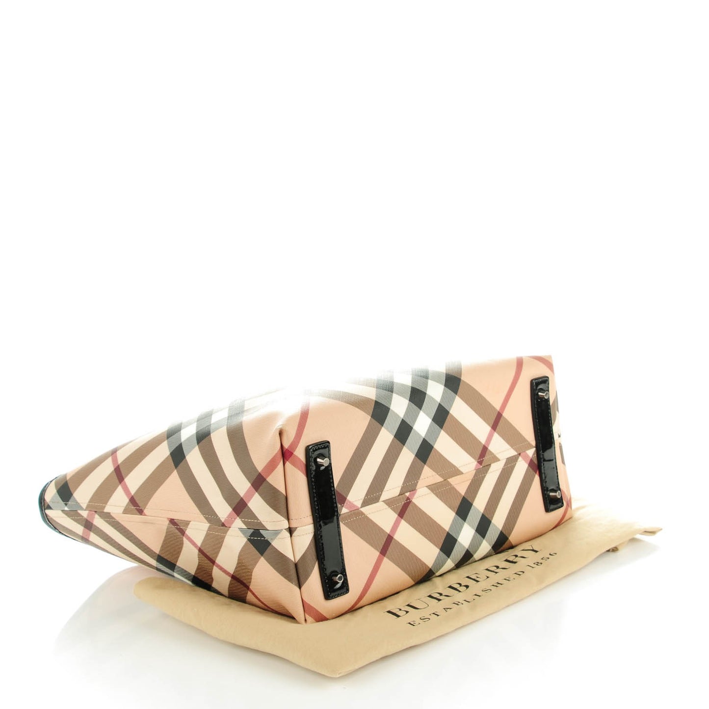 Nova Check Medium Tote Black