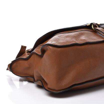 Chloe Calfskin Large Marcie Satchel Tan 5 of 9